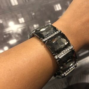 NWT Dark jeweled stretch costume bracelet